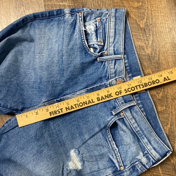 MOTHER THE INSIDER ANKLE DOOM AND BLOOM HI RISE ANKLE FLARE BOOTCUT STRETCH JEAN - Picture 11 of 16